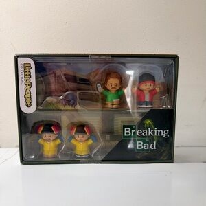 Little People Collector Fisher Price Mattel Breaking Bad 4 Pk Heisenberg Pinkman